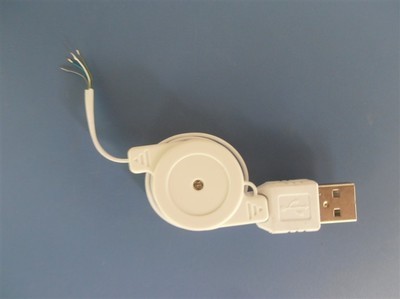USB转3.5DC母伸缩线转接线 2.0与1.1版本全解析及图片大全